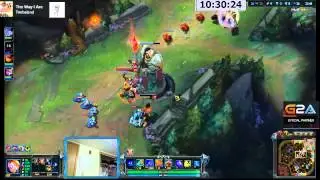 When bot lane needs a REAL carry