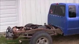 Rusty frame repair ford ranger