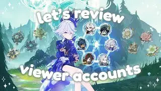 helping viewers fix + show off builds! ˗ˋˏQ&Aˎˊ- ✿ cozy genshin impact gameplay