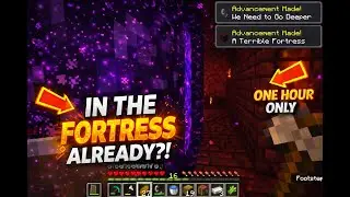 Minecraft Survival With a 1-Hour Timer&hellip;Can I Make It?