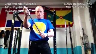 Bending a 20 Inch Steel Bar