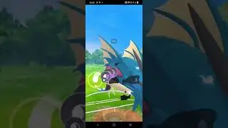 mega gyarados vs grunt | mega gyarados defeat the grunt badly # short #