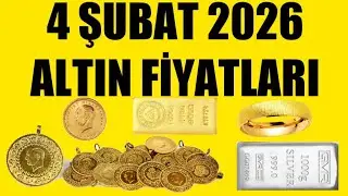 4 ŞUBAT 2026 - ALTIN FİYATLARI (TÜM ÇEŞİTLER - GRAM ÇEYREK YARIM TAM BİLEZİK ATA REŞAT ONS GÜMÜŞ)