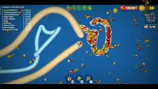 worms zone io mobile gameplay || Snake Game Play 2023