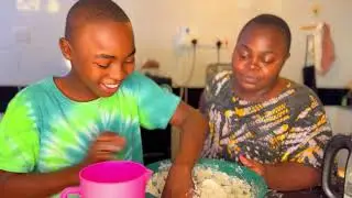 PRITTYVISHY IS BEING TAUGHT HOW TO PREPARE CHAPATIS WITH HER 13YRS OLD BROTHER 🤣/&ldquo;UJUI KUPIKA CHAPO?