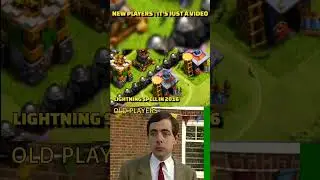 COC Nostalgia &mdash; Lightning Spell Old Memories | #coc #gamingchan #cocmemes #shorts