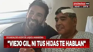 Luque a Maradona: 
