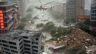 Chaos In CHINA: Beijing Battles Nature's Fury: Strongest Winds in 75 Years Hit the City!