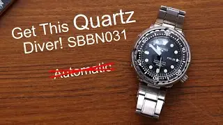 Seiko Tuna SBBN031 Forget Automatic Divers, Get This Quartz Instead!