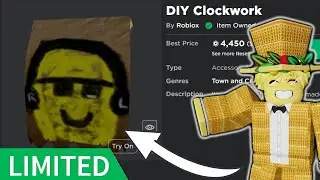DIY Clockwork Went Limited In Roblox!
