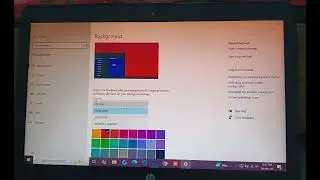 Change the desktop background / wallpaper 