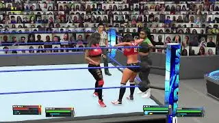 BUSET! KURIR CEWEK PADA BERANTEM WWE 2K23 INDONESIA