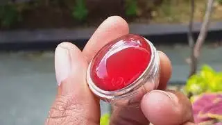 KING'S OBI MERAH REM SUPER AJIB👌🤠 KHUSUS KOLEKTOR MAHAL GUYSS🙏 #Permata #Hobi #KolektorAkik
