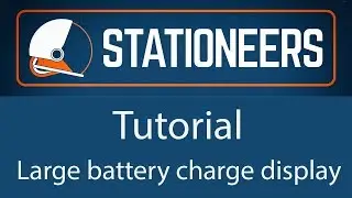 Stationeers - Large battery charge capacity display