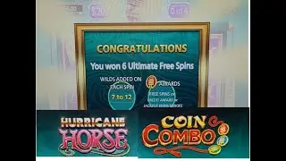 ULTIMATE FREE SPINS HURRICANE HORSE COIN COMBO