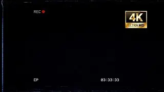Free Retro VHS Recording Overlay &ndash; Analog Tape 11 Minute VFX 4K Loopable