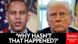 Hakeem Jeffries Rails Against Trump Over His Campaign Promise To Lower Grocery Prices