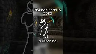 Minecraft horror mods in 2025 💀🥀 #minecraft #animation