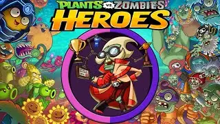 Professor Brainstorm Gameplay || PVZ Heroes Gameplay (No Commentary)