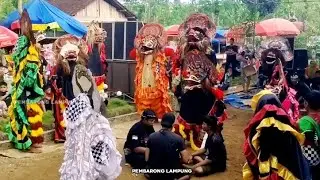 Banyak yang kesurupan!! SAMBOYOAN RAMPAK BARONGAN WTDHS PEMBARONG LAMPUNG