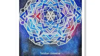 Galaxy Mandala Painting