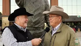 Nolan Ryan Visits Globe Life Field
