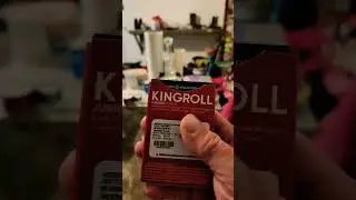 white rhino & cannalope kush infused preroll by kingroll total thc is 45.6