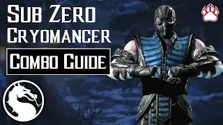 Mortal Kombat X: Sub Zero (Cryomancer) Combo Guide 12%-44%