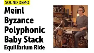 Meinl Byzance | Polyphonic 2023 News, Baby Stack, 22