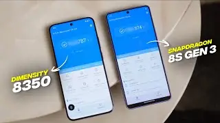 Dimensity 8350 против Snapdragon 8s Gen 3 | Оценка и бенчмарк Antutu