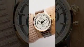 Zenith El Primero Rattrapante Chronograph Steel Rose Gold Mens Watch 51.2050.4026 | SwissWatchExpo