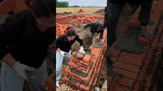 #Construction site shooting #Self built house #Rural house building #Rural house building   #8698c