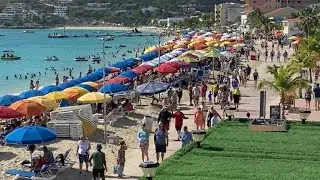 Top of the world in. St Maarten 