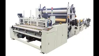 Automatic jumbo roll Maxi roll rewinder machine and maxi roll band saw making machine