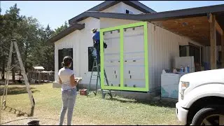 Removing Shipping Container Door Gaskets/Seals and Welding Them Shut