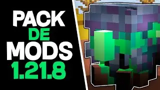 PACK DE MODS para MINECRAFT 1.21.8 con 40 MODS 📦 Fabric