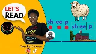 Learn to Blend and Read - Animal Names - Phonics Lesson - CVC Words - Digraphs - English Vocabulary