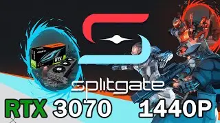 Splitgate (Beta) l GeForce RTX 3070 + R7 3700X l 1440p Benchmark l Diamond 1 Rank placement