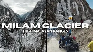 Milam Glacier 🏔️Extreme offroad💀| Dangerous Roads😱| -15°C Mein THAR Band Ho Gayi😳@BaniyaLifeVlogs