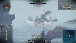 War Thunder_ Nevada exploded from my Bismarck guns