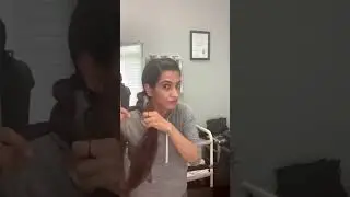 Easy Long Hair Updo