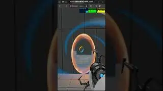 Brower Portal 3JS - Excursion Funnel #coding #javascript  #portal2 #threejs #webgl #webdevelopment