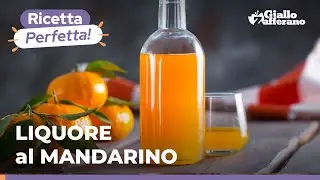 LIQUORE al MANDARINO, da preparare a casa! Super facile e delizioso! 🍊🧡