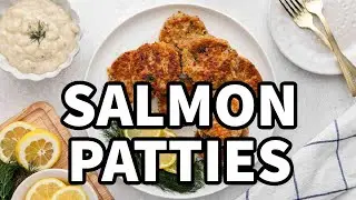 Crispy Salmon Patties in 10 Minutes