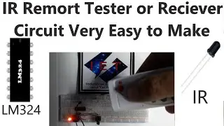 How to Make IR Remote Tester Circuit | Easiest Circuit You Will Find On Internet | IET