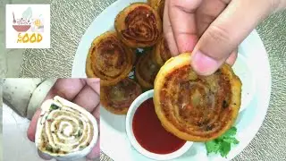 Potato Pinwheel Recipe - Iftar Special 2021 - Give Change To Your Regular Samaosa - Food like Mood