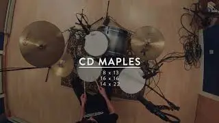 Noble & Cooley CD Maple drum set