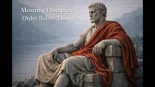 Morning discipline - Order before Thought