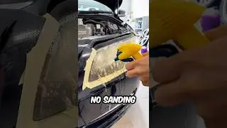 How to restore headlights WITHOUT sanding