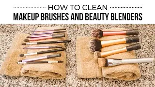 Makeup Brush Cleaning Routine | How to Clean Makeup Brushes FAST and EASY